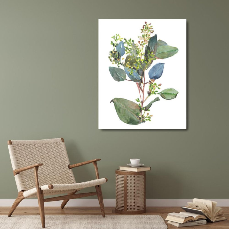 «Red Barrel Studio® Wang, Melissa», reproduction d'art sur toile tendue: Eucalyptus, H 34 po x l 28 po