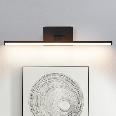 16" 1-Light LED Picture Light with Remote Control, Battery Powered Wall Mount Light with Adjustable Arm