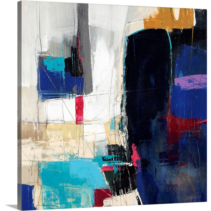 "Bitterweet V" par Joshua Schicker - reproduction d'art sur toile, H 20 po x l 20 po x P 1,25 po, Toile tendue