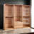 Dee Modular Closet System, 2 Clothing Racks, 2 Drawers, 6 Shelf, Wood-100695451