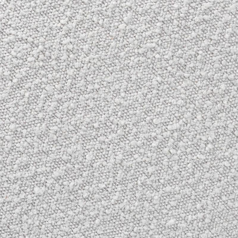 Repose-pieds avec repose-pieds en tissu gris clair Garrett H 17,73 po x l 15,77 po x P 15,77 po Garrett