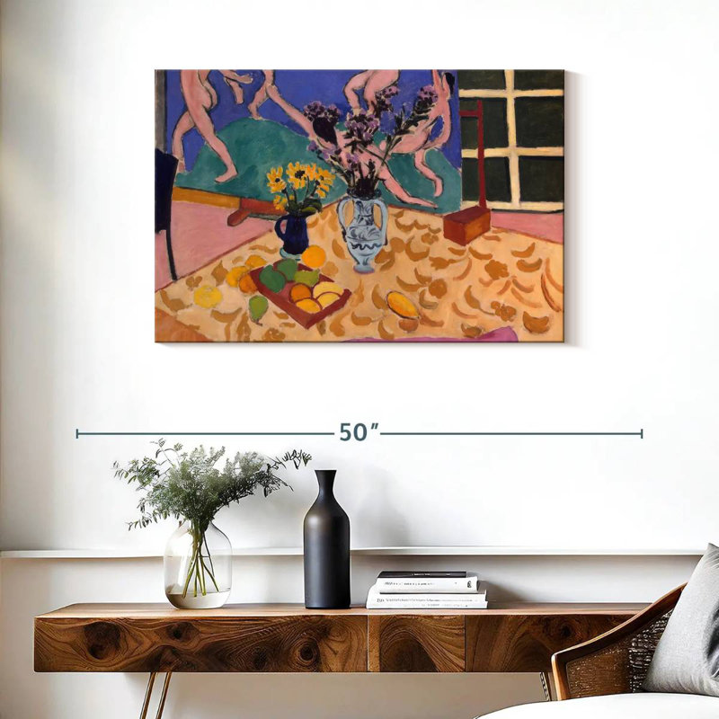 Harnek Still Life With The Dance, H 24 po x l 36 po