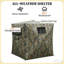Abri toutes saisons, store de chasse, store transparent