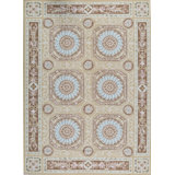 Hand-Knotted High-Quality Gold and Brown Area Rug