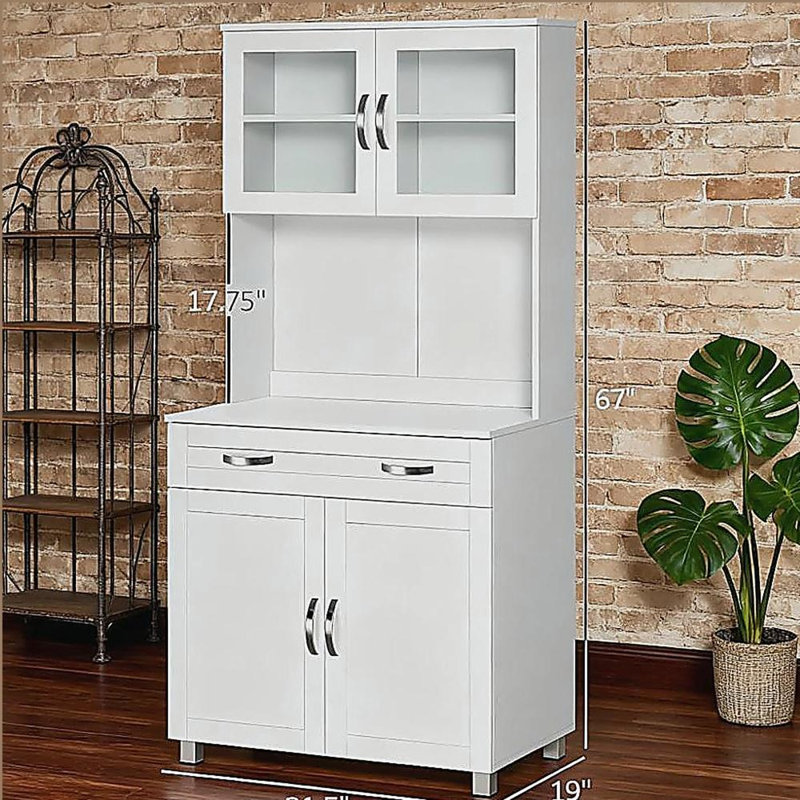 Kitchen Pantry Freestanding Storage Cabinet