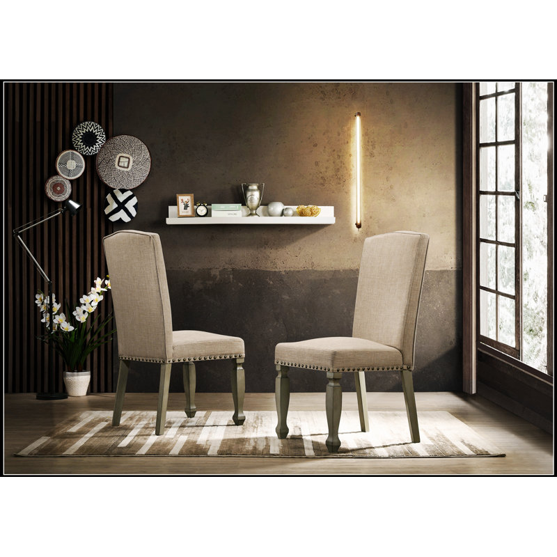 Chaise de salle à manger rembourrée Breda