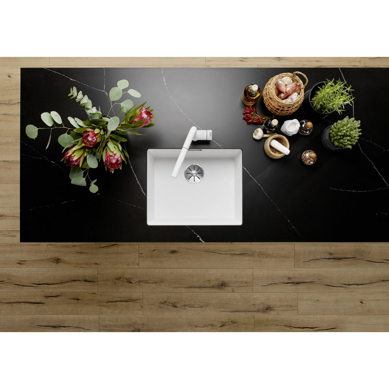 Subline Undermount Kitchen Sink, White
