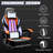BOSSIN Gaming Chairs with Footrest, Ergonomic Computer Game Chairs with Lumbar Support-92021686