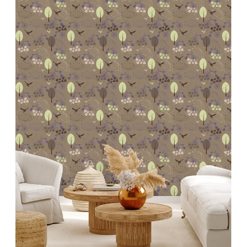 Carreau de papier peint l 25 po, L 2,09 pi x L 10,42 pi