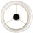 Dearing Off White Genuine Marble Base And Linen Textured Fabric Shade Table Lamp