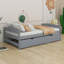 Lit plateforme avec lit gigogne
