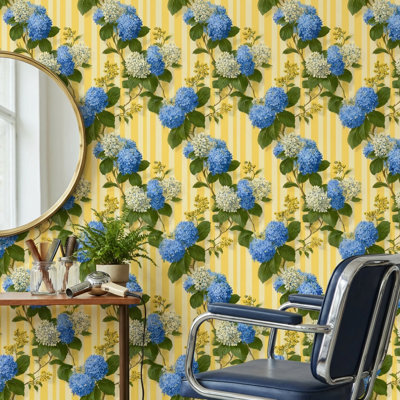 Vintage Wallpaper Floral Peel And Stick Elegant Wall Mural