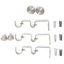 Tringle à rideaux double réglable 1 "Cousar-106440176-106440182
