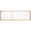 Chaise longue d'extérieur en filet blanc - bois pour une stabilité à long terme
