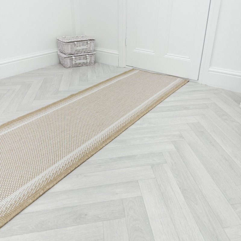 Runner Chequered Flatweave Area Rug, Runner 60 x 330 cm