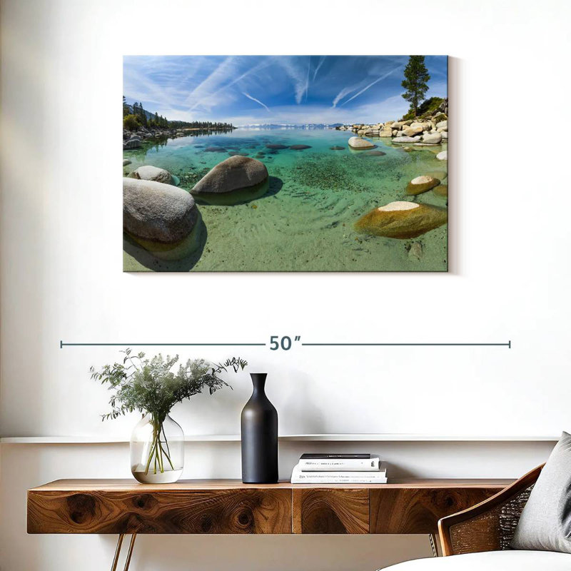 Alvord Lake Tahoe Shoreline, H 24 po x l 36 po