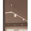 Luminaire cylindrique lisse à 1 niveau Suspender® - 12 pi x 12 pi - Precise & Power-101802324