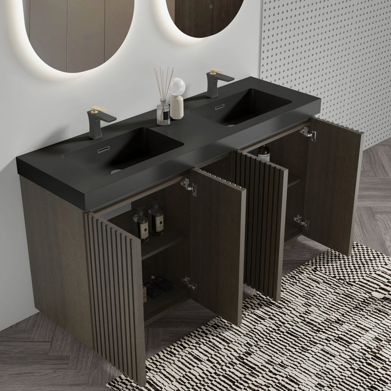 Freestanding Standard With Ceramic Top