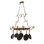 Lustre 8 lumières à abat-jour French Elegance