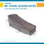 Housse imperméable pour chaise longue d'extérieur Pierce Soteria-2014479404
