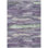 9' X 12' Purple And Lavender Abstract Washable Indoor Outdoor Area Rug