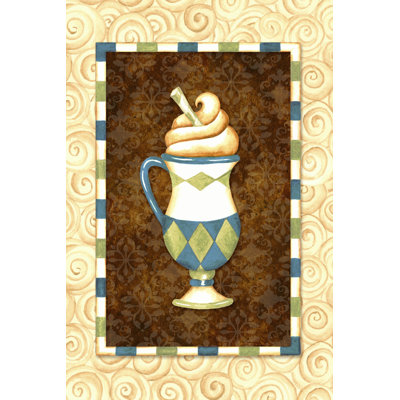 Mocha Latte III by Sydney Wright - Wrapped Canvas Painting