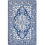Tapis oriental en laine et coton touffeté à la main avec micro-boucle-1088799112