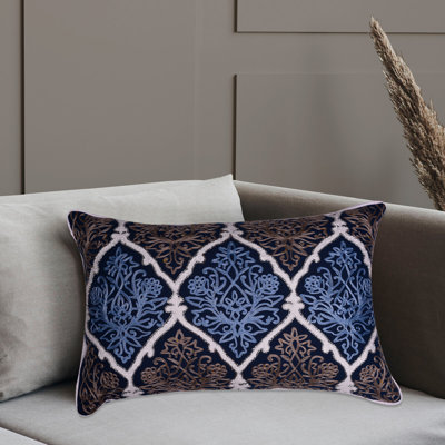 Anxhela Rectangular Pillow Cover and Insert