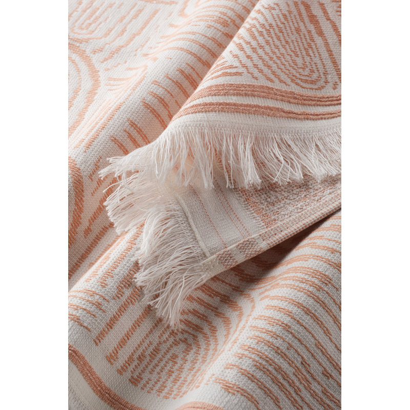 ARCANA Set of 4 Washcloth Macaron | Lightweight, Quickdry, Decorative, Luxury, with Fringes, Set of 4 Washcloths, Macaron