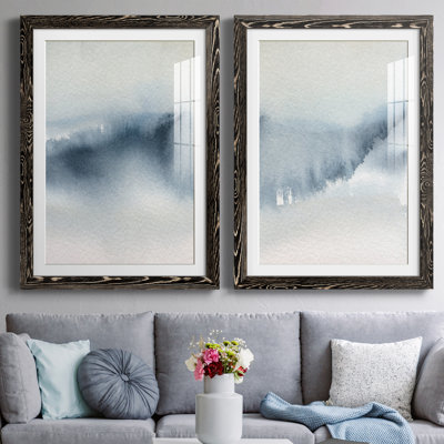 " Summer Rain I " 2 Piece Art Color Photography Painting