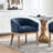 Modern Upholstered Barrel Dining Chairs-1026254870