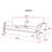 Dynette 78.7 " Velvet Loveseat-2016586397
