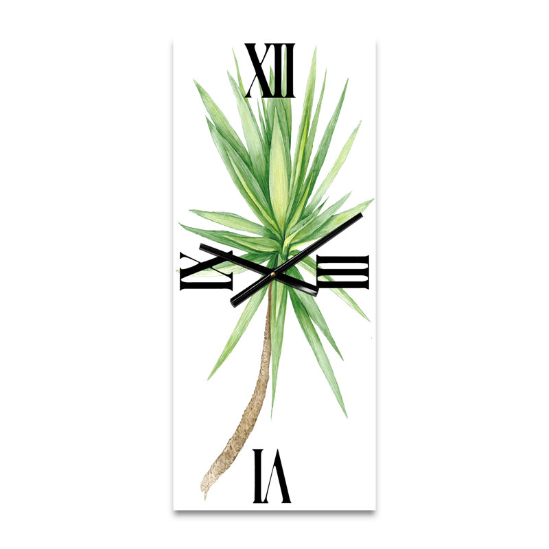 Détail d'une horloge murale Yucca, Grand