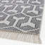 Whales Tail Geometric Area Rug in Black/Ivory-48851640