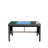 Outdoor Patio Furniture 1 Coffee Table With Clear Tempered Glass