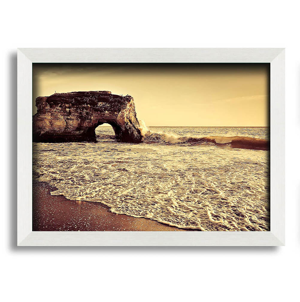 Gerahmtes Wandbild Beach Arch