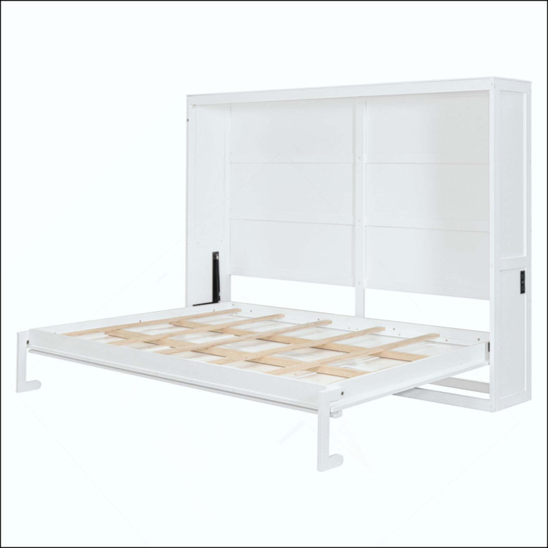 Lit escamotable Murphy, Blanc