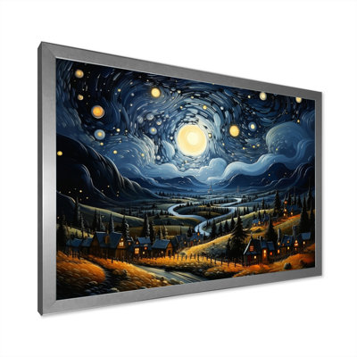" Countryside Starry Countryside Night I "