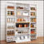 Armoire de rangement pour garde-manger avec portes et tablettes réglables Buffet autoportant pour cuisine, salon et salle à manger