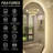 Aevar LED Lighted Wall Mirror-700893407