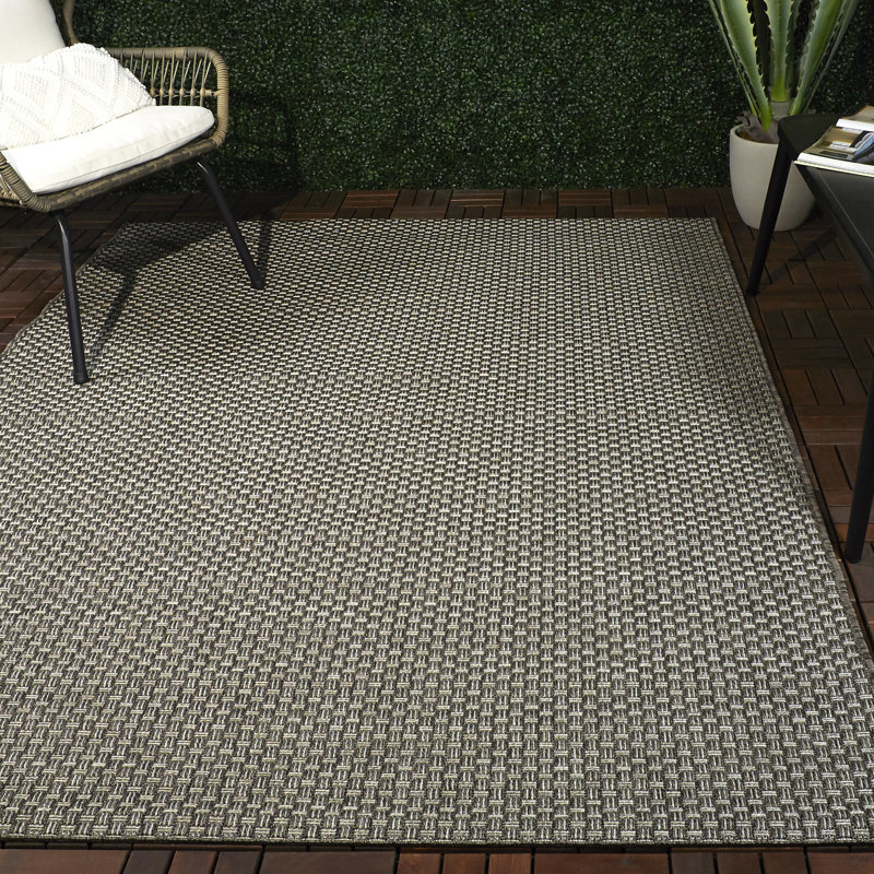 Tapis taupe Alvarez-Rodriguez, Rectangle 5 pi 3 po x 7 pi