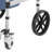 Heavy Duty Shower Chair With Wheels(U-Shape Seat)