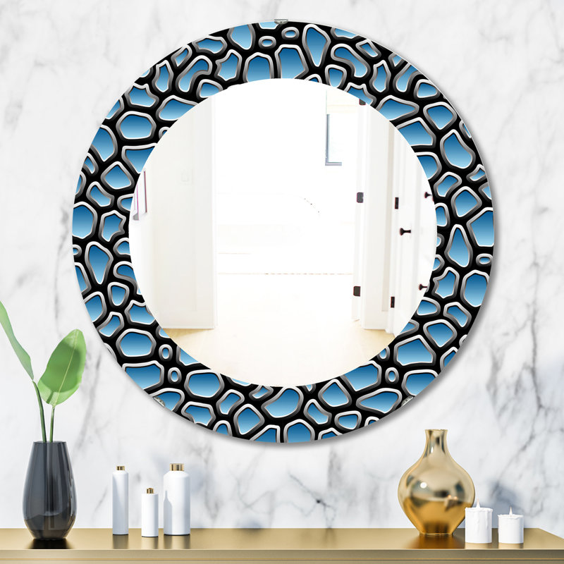 Miroir d'appoint scandinave moderne et contemporain 9, H 31,5 po x l po