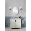 Alteo Metal Rectangular Undermount Bathroom Sink with Overflow-990752531