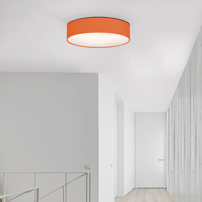 Parvin Fabric Flush Mount
