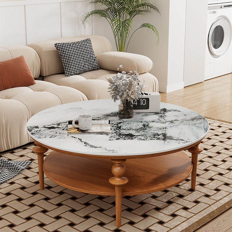 Table basse Light, Brun, H 16,1 po x L 39,4 po x l 39,4 po