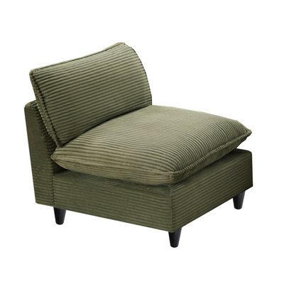 Heffernan 31.5" Accent Chair Modular Sectional Sofa