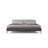 Cledus Vegan Leather Sleigh Bed-1900384922