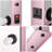 Freestanding Mirror with Shelves