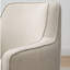 Fauteuil de bureau pivotant rembourré en tissu entièrement assemblé-899653160